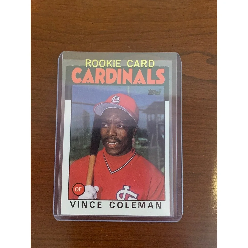 Vince Coleman Rookie 1986 Topps